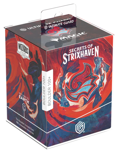 Deck Box - Ultimate Guard - Return to Earth - Boulder 100+ - Secrets of Strixhaven - Prismari