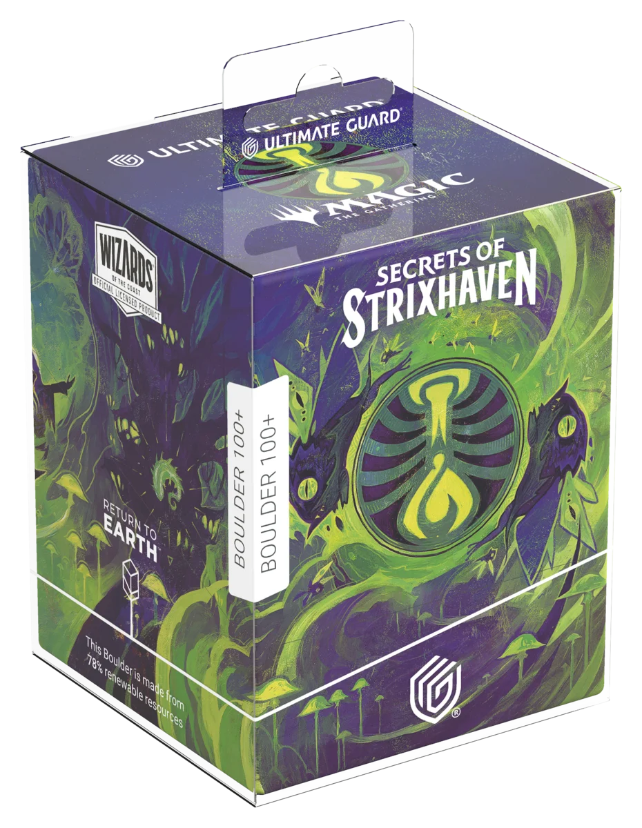 Deck Box - Ultimate Guard - Return to Earth - Boulder 100+ - Secrets of Strixhaven - Quandrix