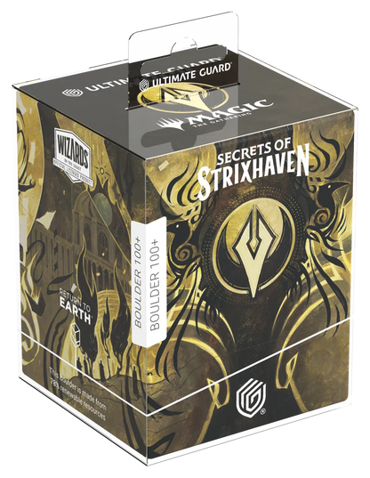 Deck Box - Ultimate Guard - Return to Earth - Boulder 100+ - Secrets of Strixhaven - Silverquill