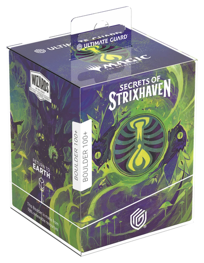 Deck Box - Ultimate Guard - Return to Earth - Boulder 100+ - Secrets of Strixhaven - Witherbloom