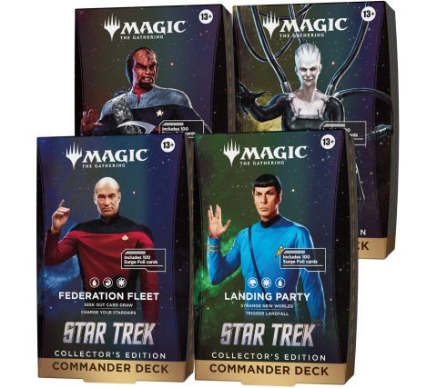 Star Trek Commander Deck Collector's Edition Deck Set (4 decks) | Magic: The Gathering