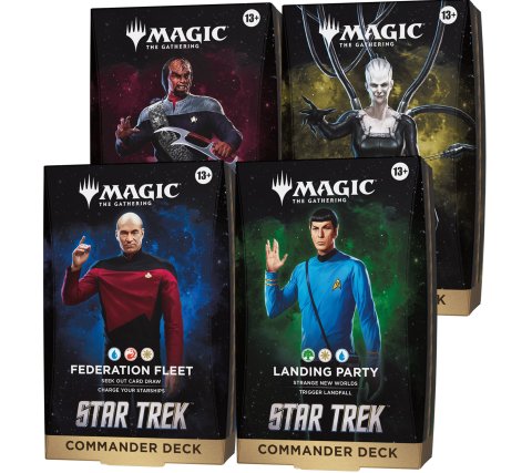 Star Trek Commander Deck Set (4 decks) | Magic: The Gathering
