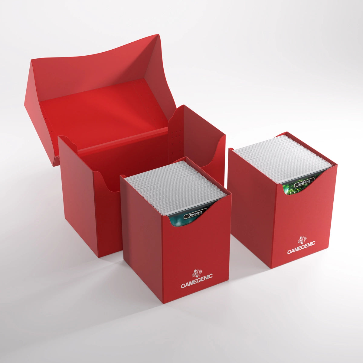Deck Box - Gamegenic Double Deck holder 200+XL - Red