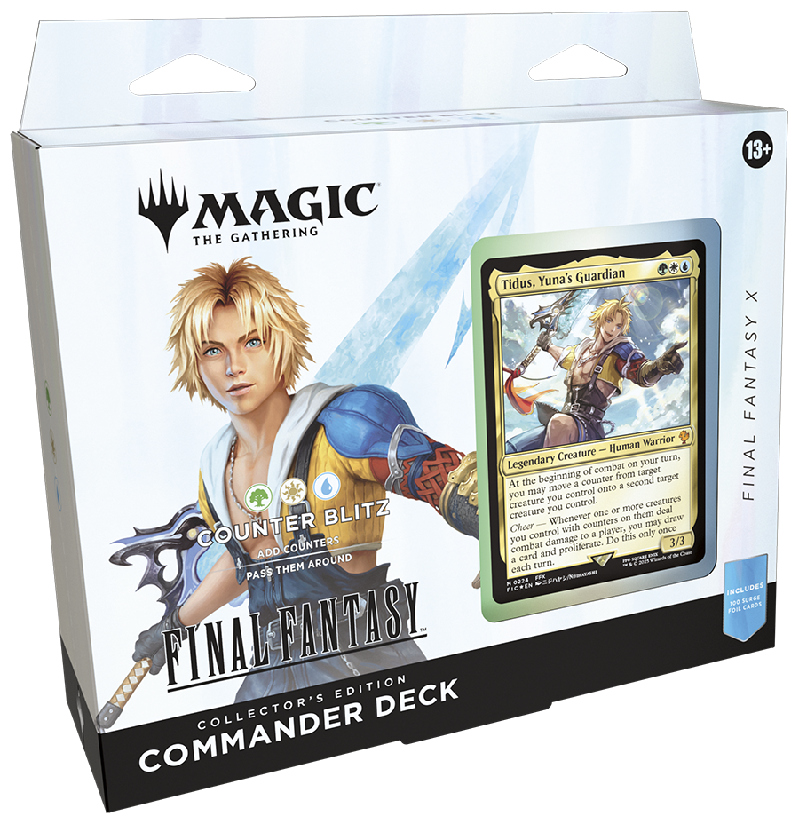 Final Fantasy Collector Commander Deck Set (4) | Preconstructed Commander Deck | Magic: The Gathering