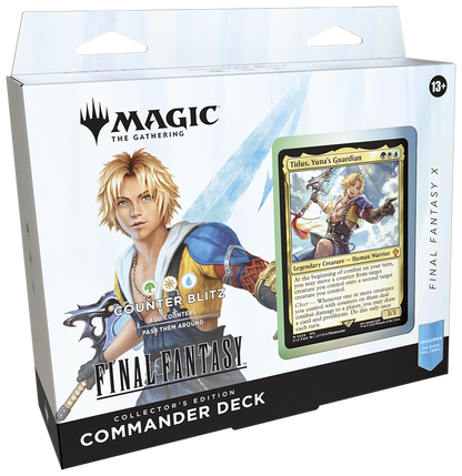 Final Fantasy Collector Commander Deck Set (4) | Preconstructed Commander Deck | Magic: The Gathering