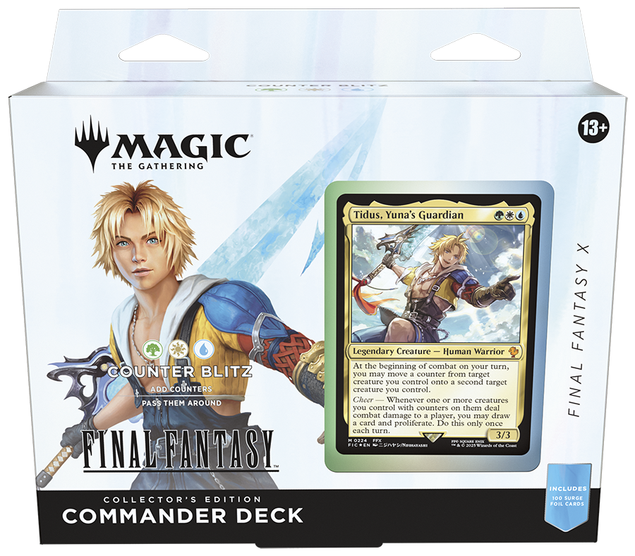 Final Fantasy Counter Blitz Collector's Edition | Preconstructed Commander Deck | Magic: The Gathering