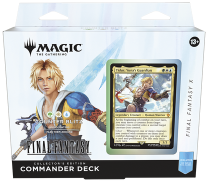 Final Fantasy Counter Blitz Collector's Edition | Preconstructed Commander Deck | Magic: The Gathering