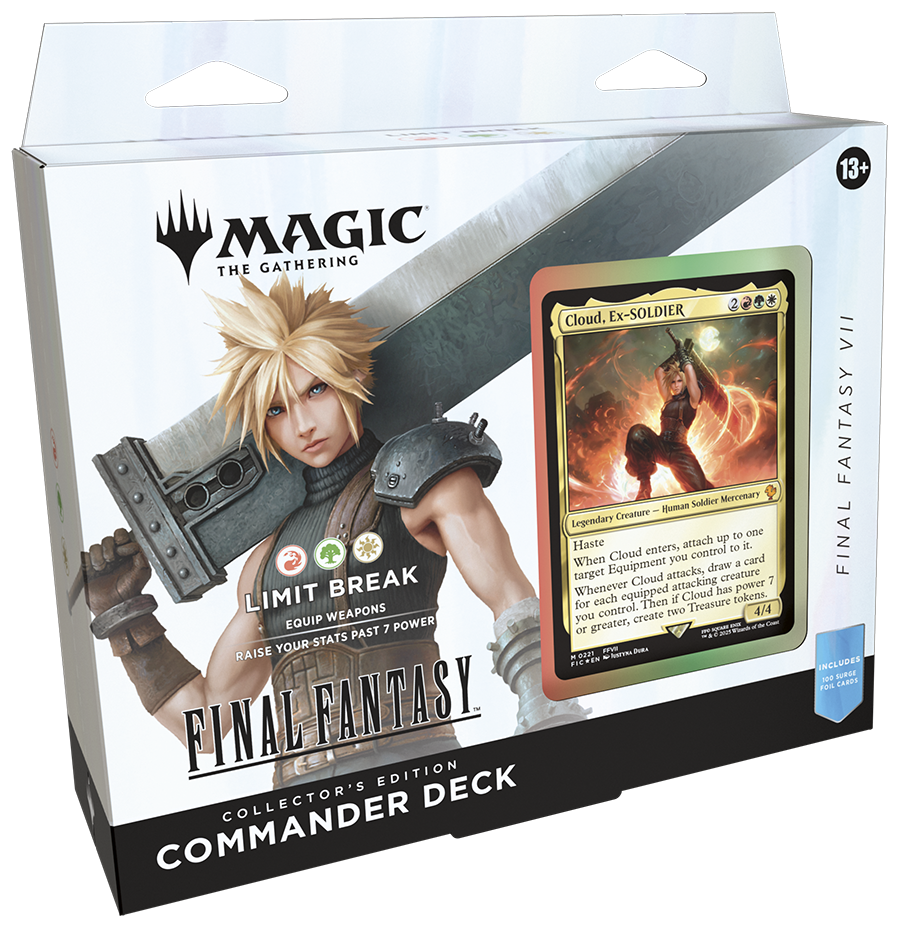 Final Fantasy Collector Commander Deck Set (4) | Preconstructed Commander Deck | Magic: The Gathering