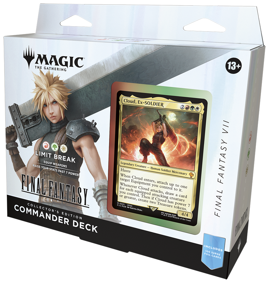 Final Fantasy Limit Break Collector's Edition | Preconstructed Commander Deck | Magic: The Gathering