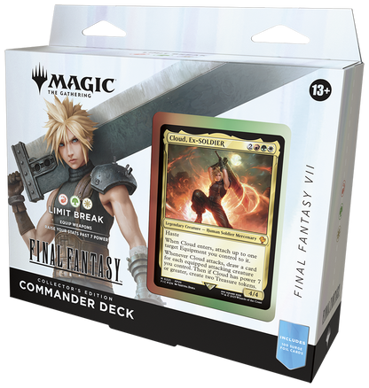 Final Fantasy Limit Break Collector's Edition | Preconstructed Commander Deck | Magic: The Gathering