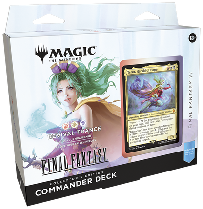 Final Fantasy Collector Commander Deck Set (4) | Preconstructed Commander Deck | Magic: The Gathering