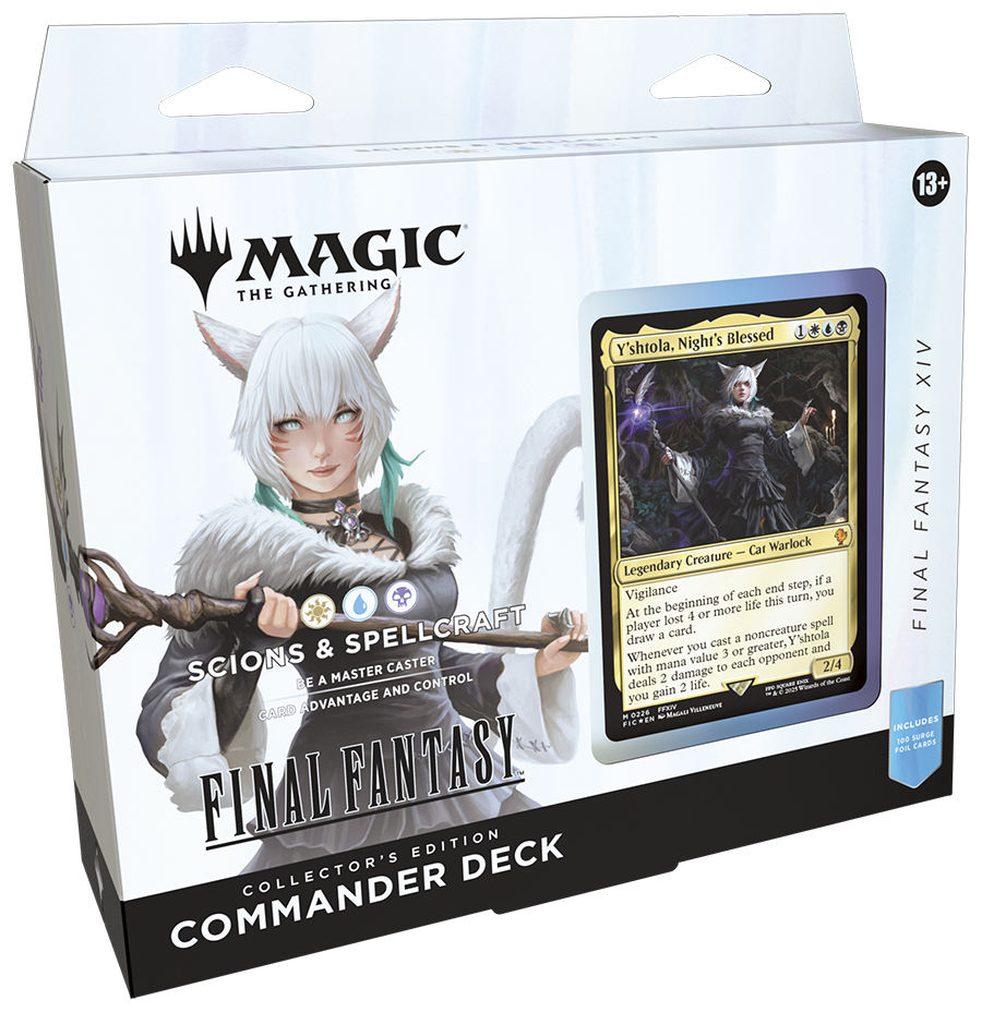 Final Fantasy Collector Commander Deck Set (4) | Preconstructed Commander Deck | Magic: The Gathering