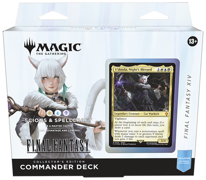 Final Fantasy Scions & Spellcraft Collector's Edition | Preconstructed Commander Deck | Magic: The Gathering