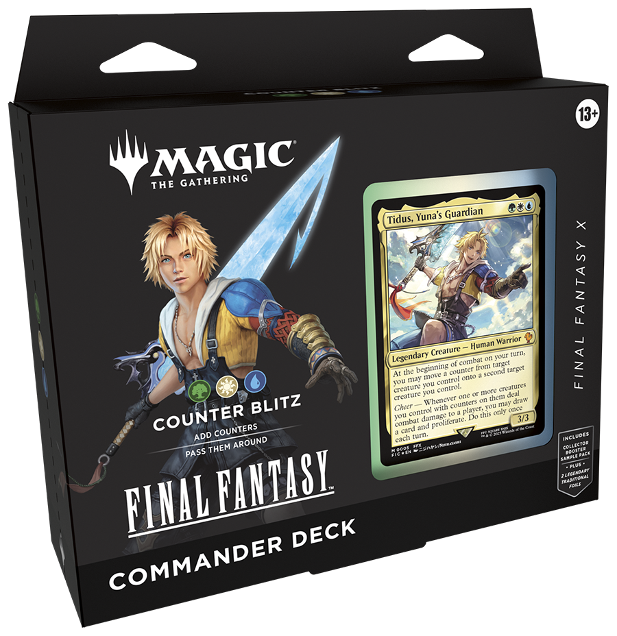 Final Fantasy Counter Blitz | Preconstructed Commander Deck | Magic: The Gathering