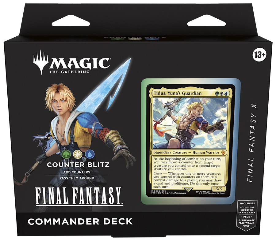 Final Fantasy Counter Blitz | Preconstructed Commander Deck | Magic: The Gathering