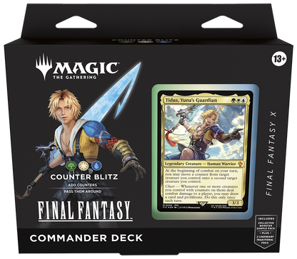 Final Fantasy Counter Blitz | Preconstructed Commander Deck | Magic: The Gathering