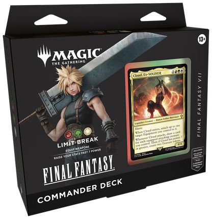 Final Fantasy Limit Break | Preconstructed Commander Deck | Magic: The Gathering