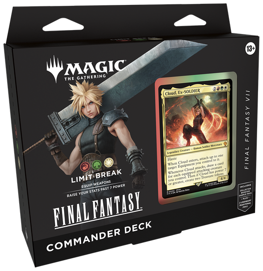 Final Fantasy Limit Break | Preconstructed Commander Deck | Magic: The Gathering