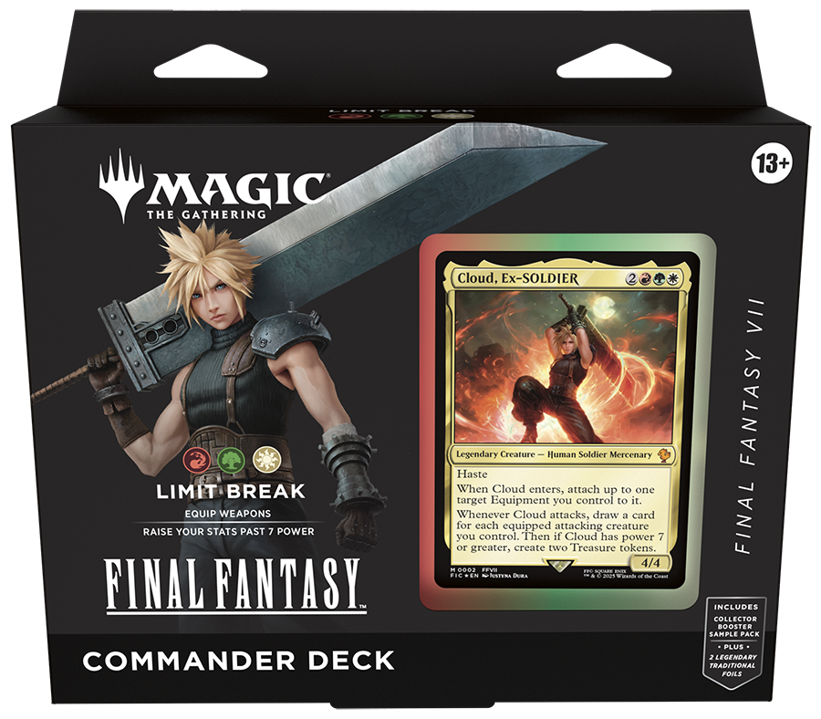 Final Fantasy Limit Break | Preconstructed Commander Deck | Magic: The Gathering