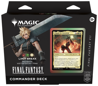 Final Fantasy Limit Break | Preconstructed Commander Deck | Magic: The Gathering