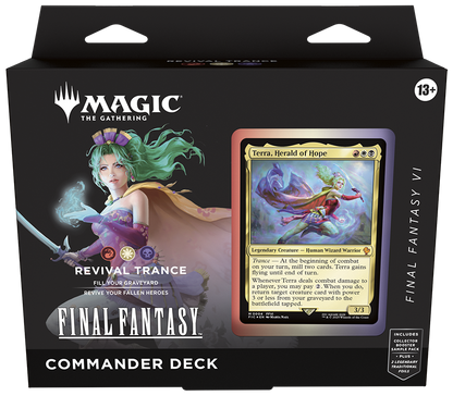 Final Fantasy Revival Trance | Preconstructed Commander Deck | Magic: The Gathering