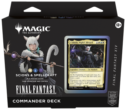 Final Fantasy Scions & Spellcraft | Preconstructed Commander Deck | Magic: The Gathering