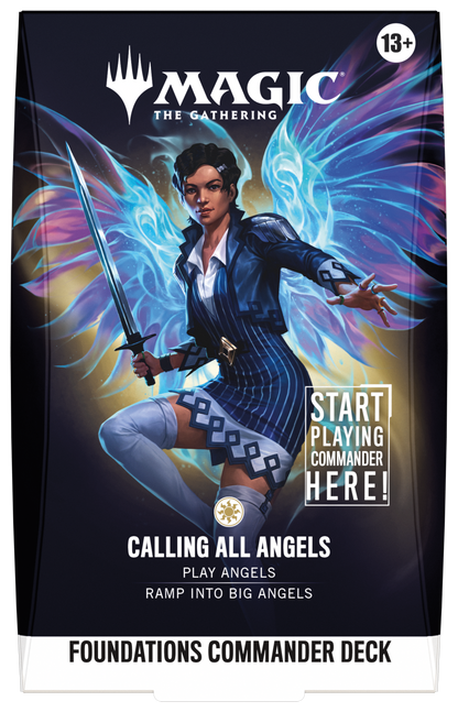 Foundations Commander Deck: Calling All Angels | Magic: The Gathering