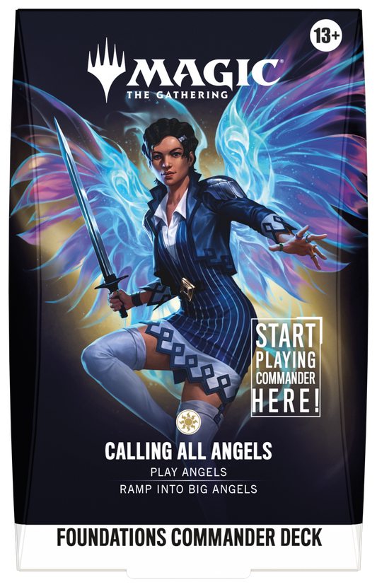 Foundations Commander Deck: Calling All Angels | Magic: The Gathering