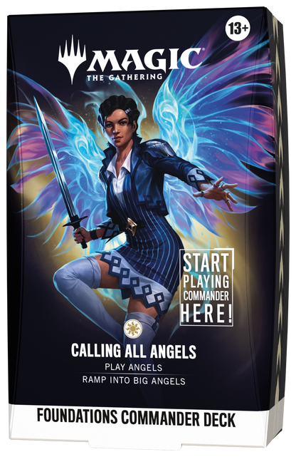 Foundations Commander Deck: Calling All Angels | Magic: The Gathering