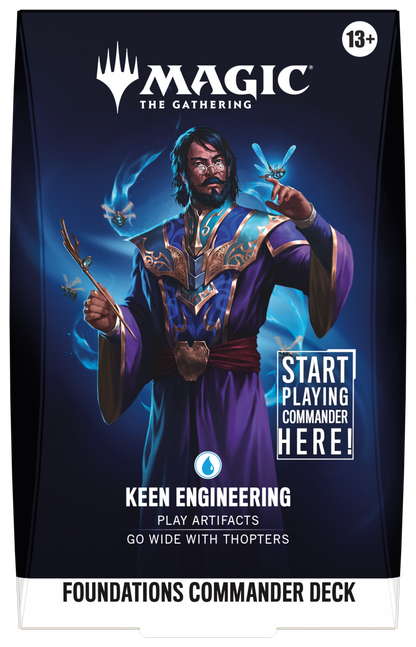 Foundations Commander Deck: Keen Engineering | Magic: The Gathering