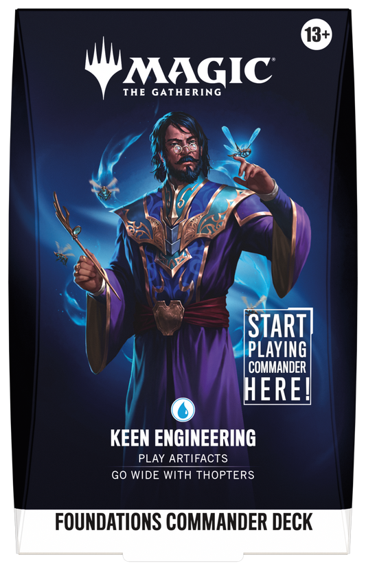 Foundations Commander Deck: Keen Engineering | Magic: The Gathering