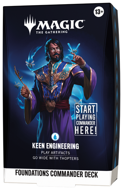 Foundations Commander Deck: Keen Engineering | Magic: The Gathering