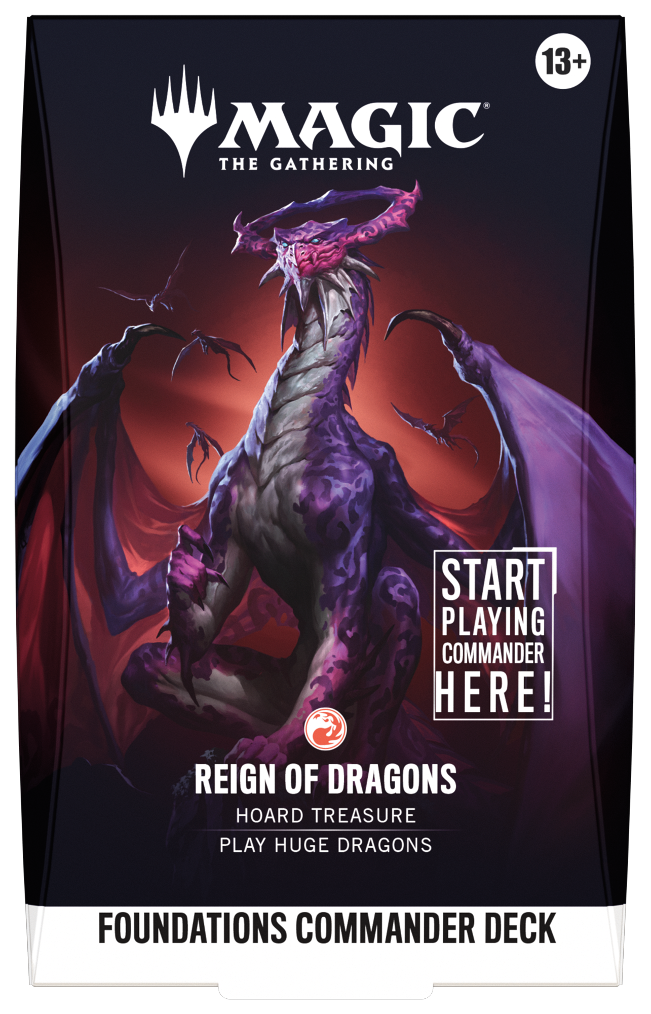 Foundations Commander Deck: Reign of Dragons | Magic: The Gathering