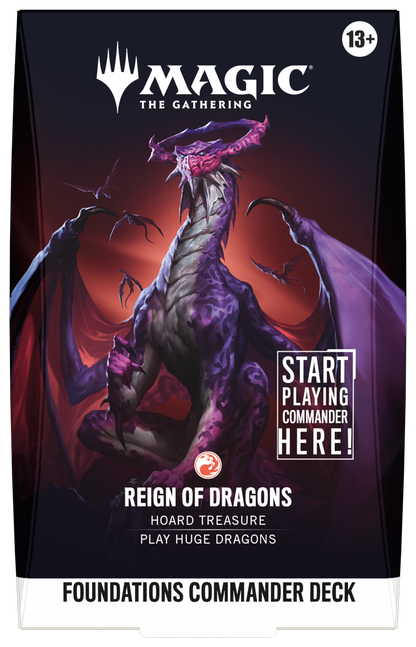 Foundations Commander Deck: Reign of Dragons | Magic: The Gathering