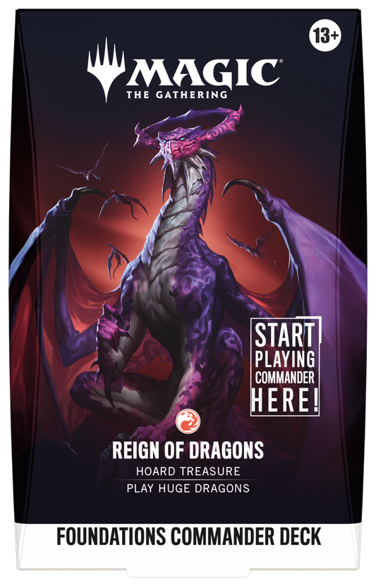Foundations Commander Deck: Reign of Dragons | Magic: The Gathering