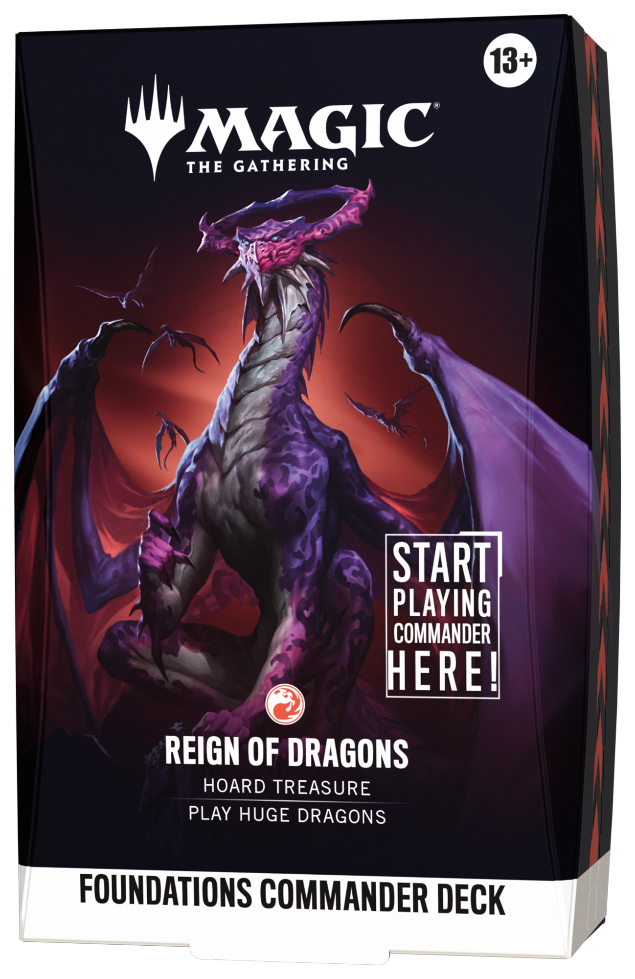 Foundations Commander Deck: Reign of Dragons | Magic: The Gathering