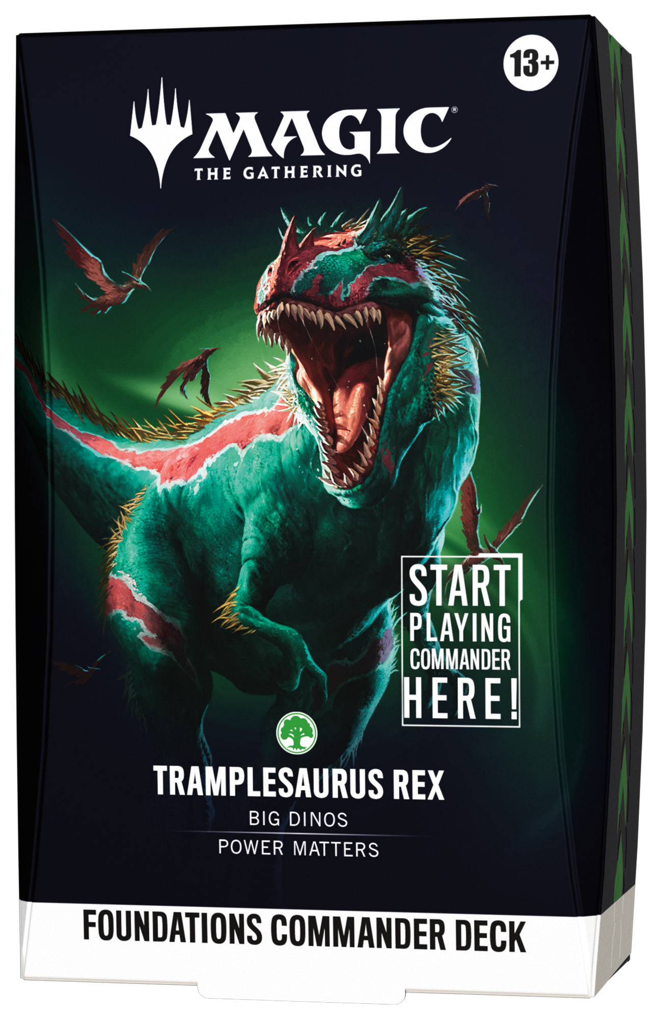 Foundations Commander Deck: Tramplesaurus Rex | Magic: The Gathering