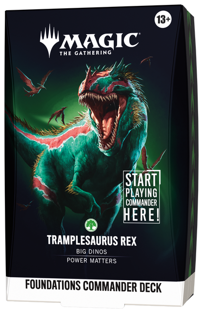 Foundations Commander Deck: Tramplesaurus Rex | Magic: The Gathering