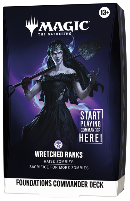 Foundations Commander Deck: Wretched Ranks | Magic: The Gathering