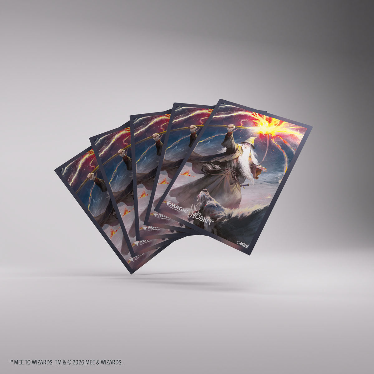 GameGenic | Premium Art Sleeves | The Hobbit | Gandalf, Shadow's Foe