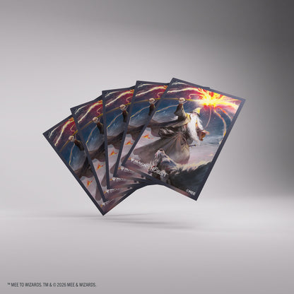 GameGenic | Premium Art Sleeves | The Hobbit | Gandalf, Shadow's Foe