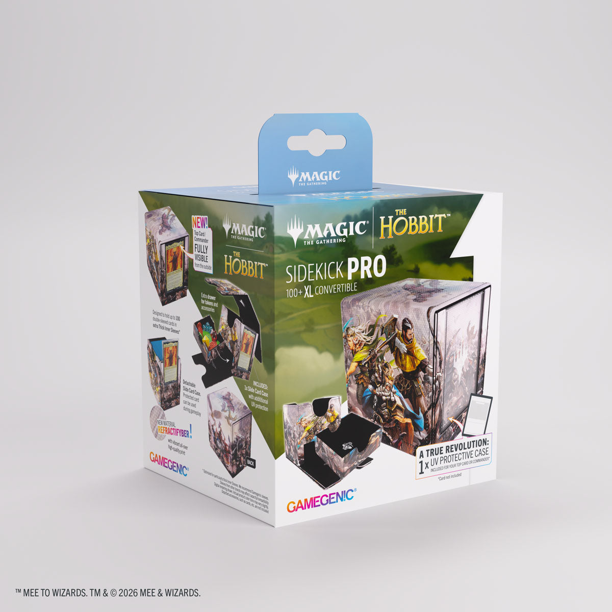 Deck Box - Gamegenic Sidekick Pro 100+ XL - The Hobbit - Battle of Five Armies