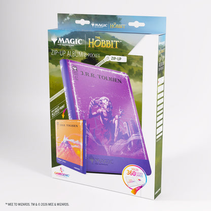 Gamegenic Zip-up Album 18-Pocket - The Hobbit - Gollum, Riddle Master / The Lonely Mountain