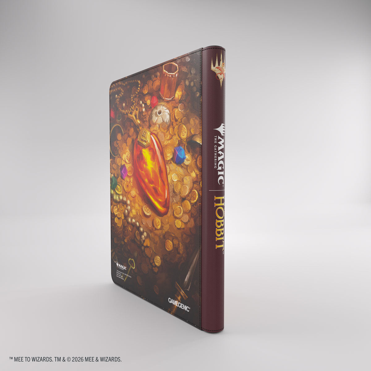 Gamegenic Zip-up Album 18-Pocket - The Hobbit - Smaug's Mox Amber