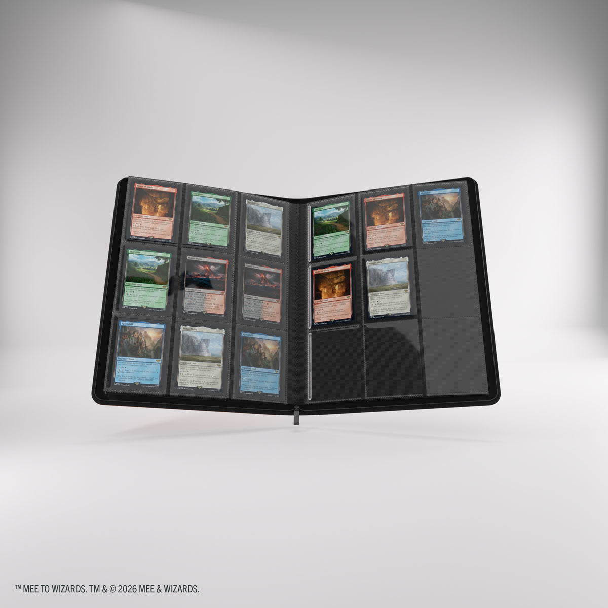 Gamegenic Zip-up Album 18-Pocket - The Hobbit - Smaug's Mox Amber