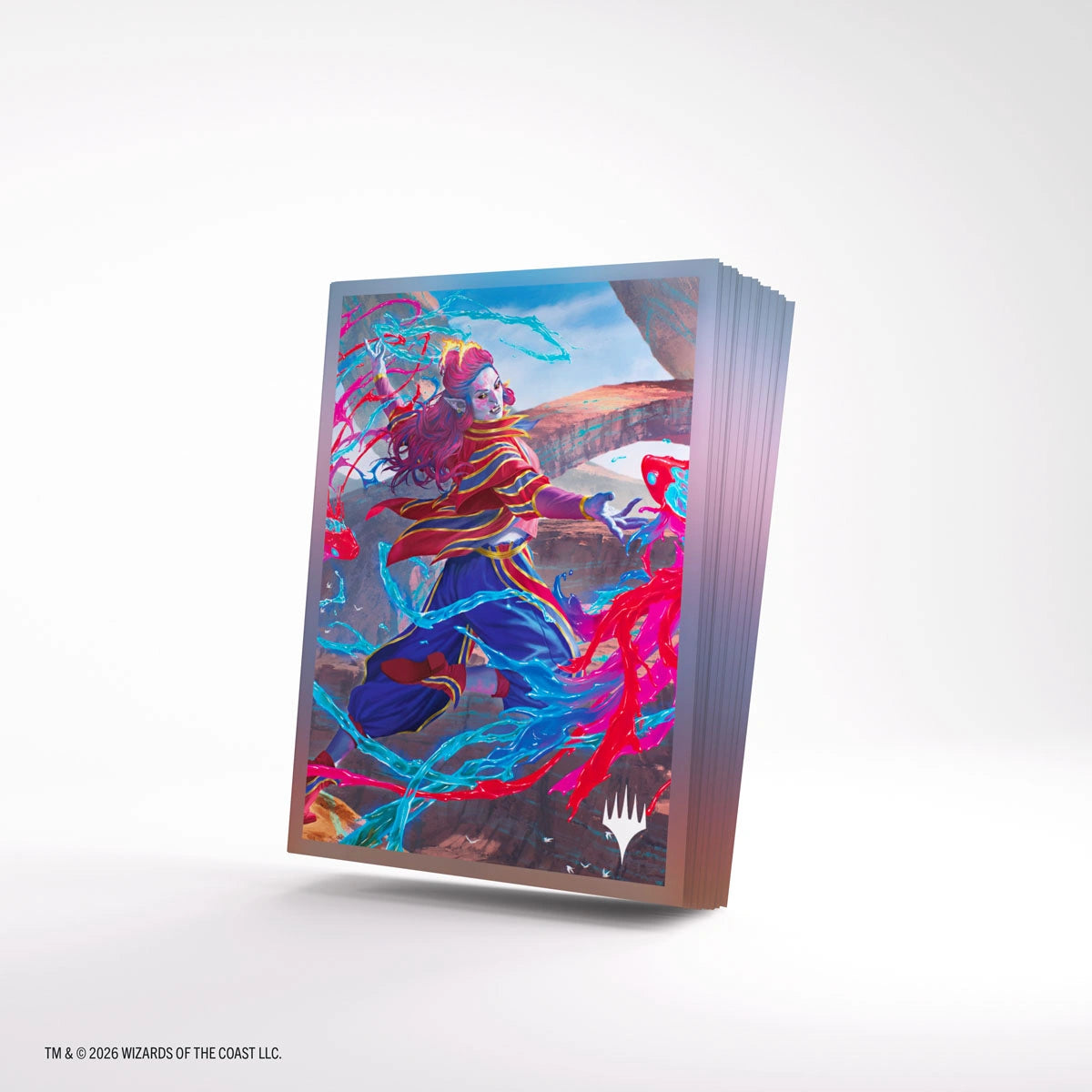 GameGenic | Premium Art Sleeves | Secrets of Strixhaven | Rootha, Mastering the Moment