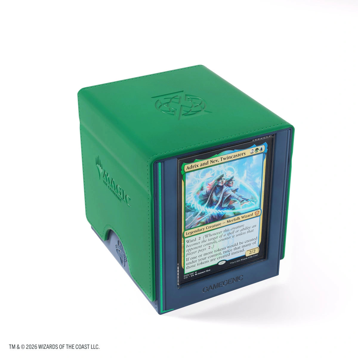 Deck Box - Gamegenic Sidekick Pro 100+ XL - Secrets of Strixhaven - Quandrix