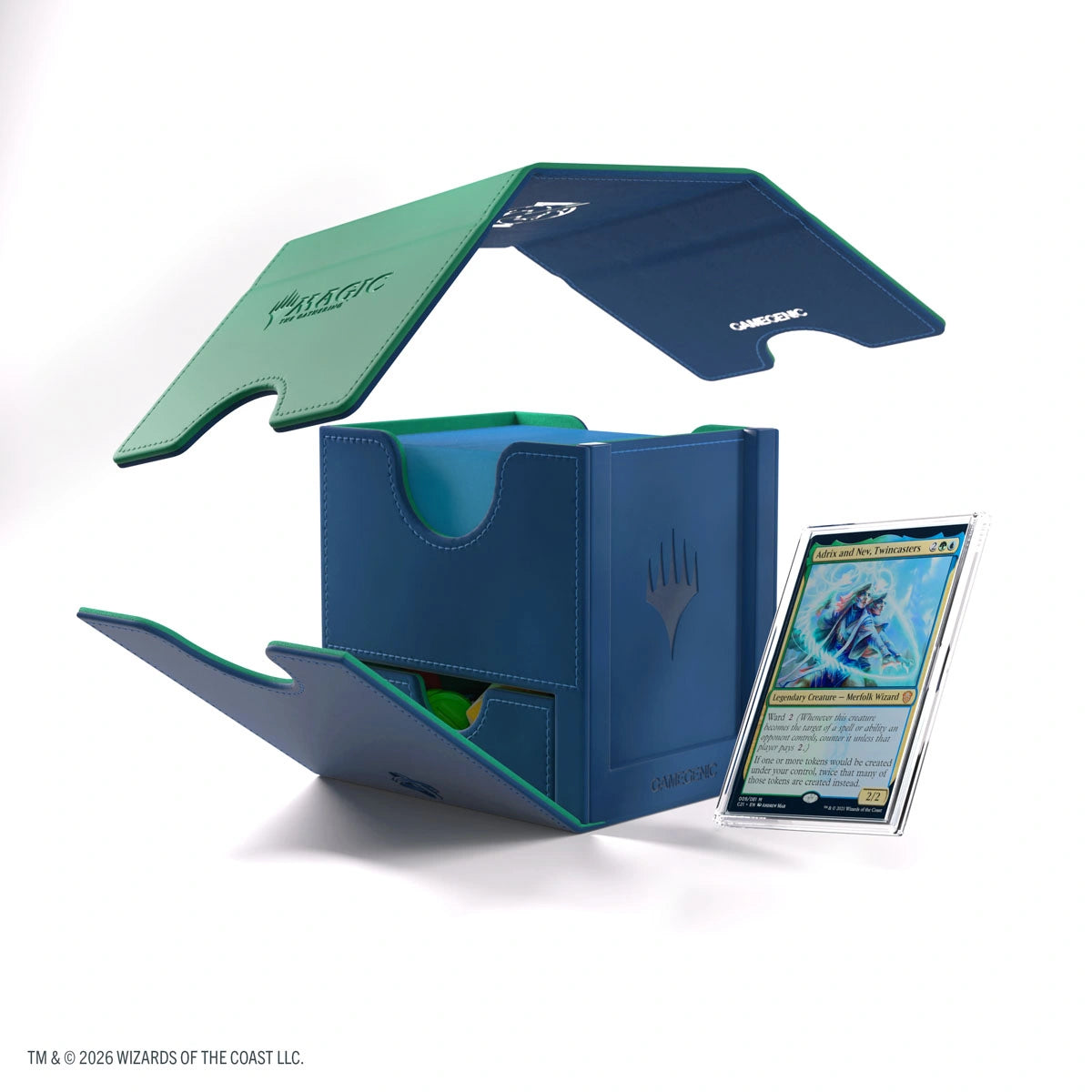 Deck Box - Gamegenic Sidekick Pro 100+ XL - Secrets of Strixhaven - Quandrix