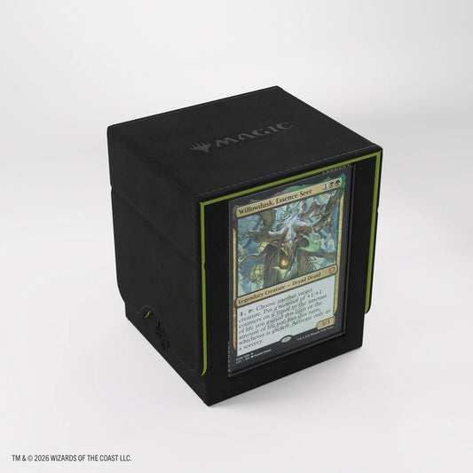 Deck Box - Gamegenic Squire Plus 100+ XL - Secrets of Strixhaven - Black / Green
