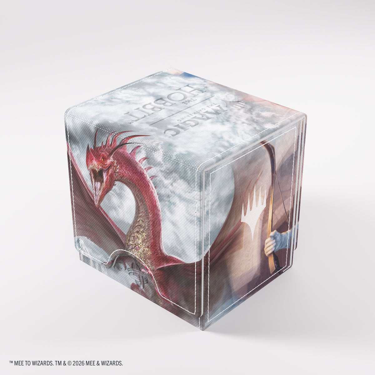 Deck Box - Gamegenic Sidekick Pro 100+ XL - The Hobbit - Bard, King of Dale / Smaug, Wicked Worm